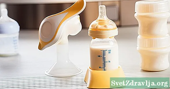 10 Modi per Aumentà l'offerta di latte maternu quandu si pompanu - Salute