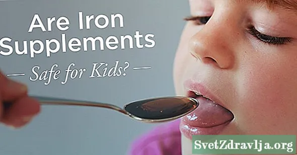 5 lloje të sigurta të shtesave të hekurit për fëmijë - Wellness