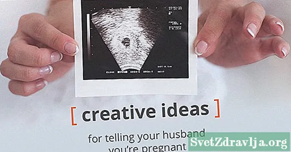 7 zábavných nápadů, jak říct svému manželovi, že jste těhotná