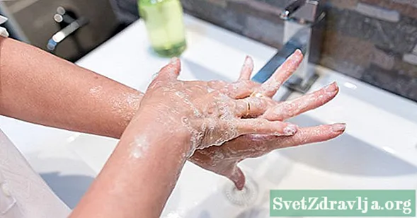 7 stappen om uw handen goed te wassen