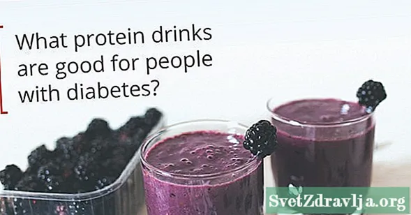 Diabetli insanlar üçün 8 protein içkisi