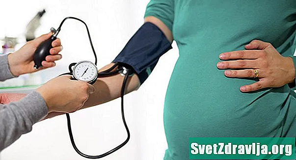 Abnormální krevní tlak během těhotenství