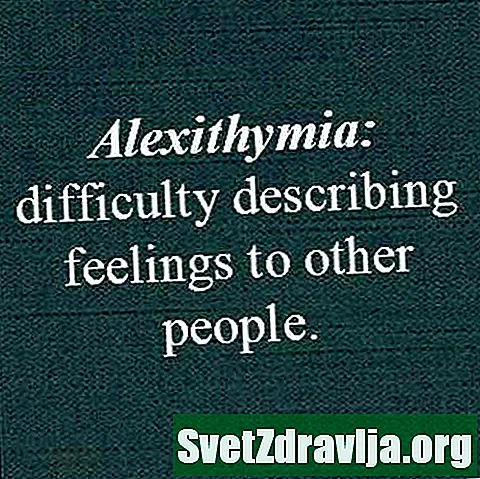 Tutto su Alexithymia, o difficoltà a riconoscere i sentimenti - Salute