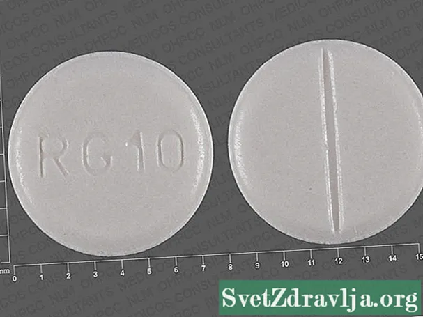 Allopurinol, Tabled Llafar - Iechyd