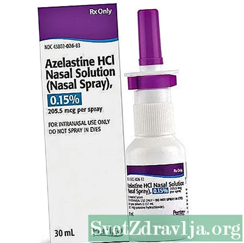 Azelastine, Spray ea Nasal