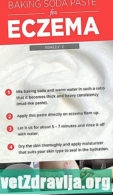 Bicarbonato de sódio para eczema - é eficaz?
