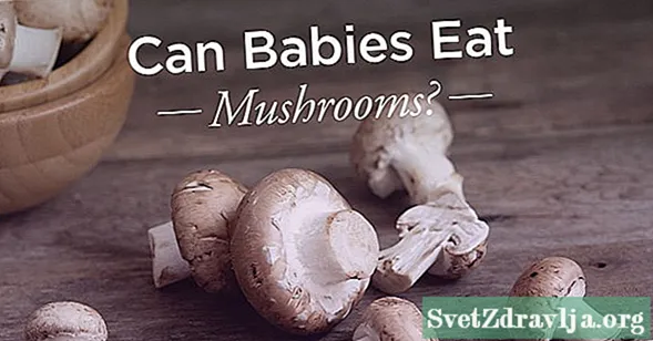 Ali lahko dojenčki jedo gobe?