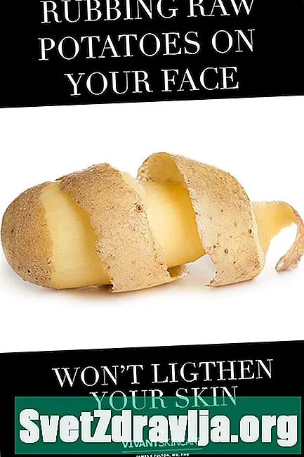 Voivatko perunat hieromalla kasvosi parantaa ihon terveyttä? - Terveys