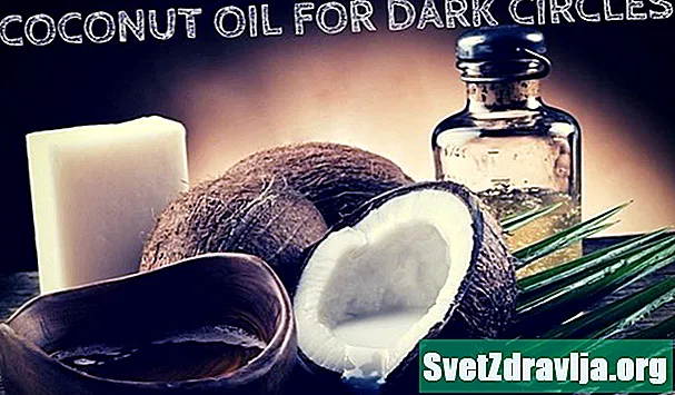 Kokosový olej pro tmavé kruhy - Zdraví