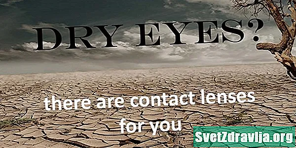 Lentet e kontaktit për sytë e thatë: dinë opsionet tuaja - Shëndetësor
