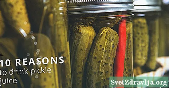 Bevendu u Sucu di Pickle: 10 Ragioni chì hè di moda