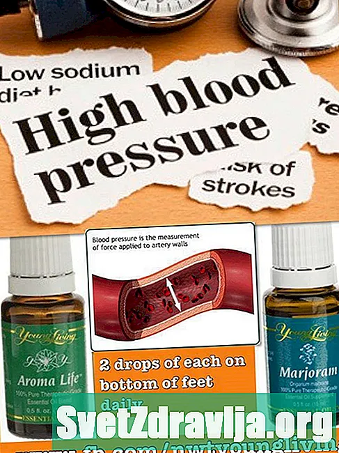 Eteriska oljor för högt blodtryck - Hälsa
