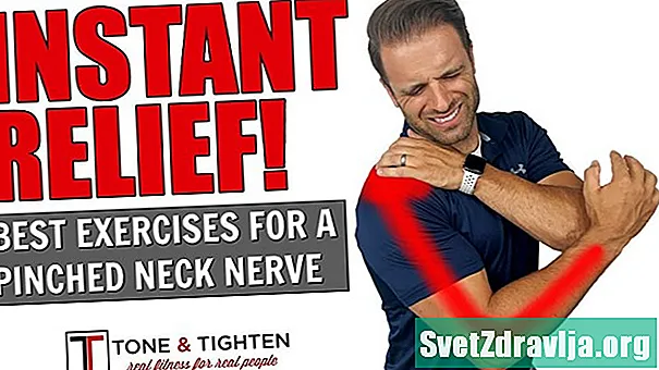 Exercícios para aliviar um nervo comprimido no pescoço
