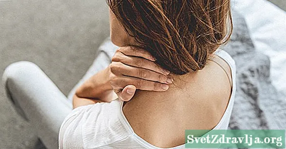 Fastgørelse af smerter i øvre ryg og nakke