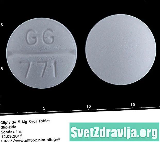 Glipizide, mëndlech Tablet