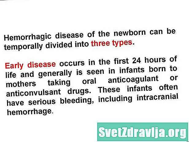 Hemoragična bolezen novorojenčka - Zdravje