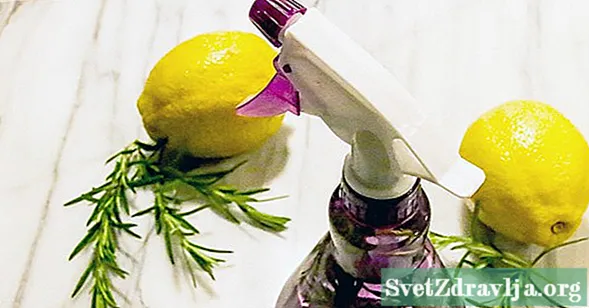 Recipes Spray Bug Homemade ji bo Çerm, Mal, û Hewşa We - Tendûrûstî