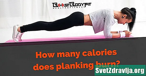 Hvor mange kalorier brænder planking?