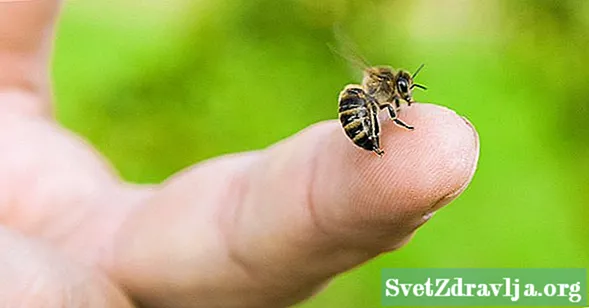 Как да премахнете ужилване на пчела