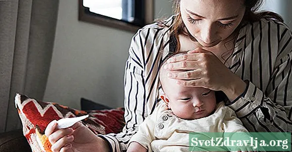 Com fer caure amb febre la febre en un nadó amb seguretat - Benestar
