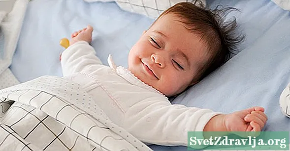 Kako spati trenirajte svojega malčka