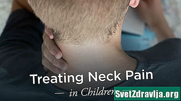 Como tratar a dor no pescoço em crianças
