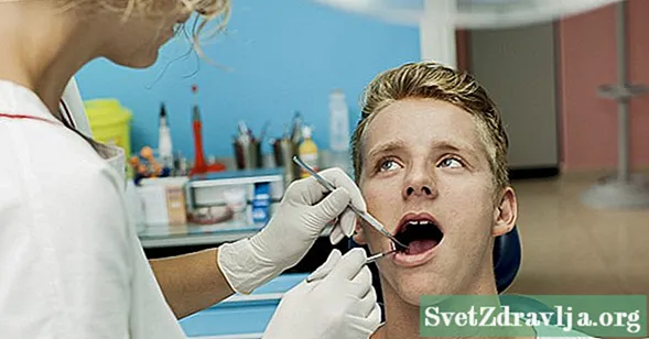 Identifisering en behandeling van aangetaste tande