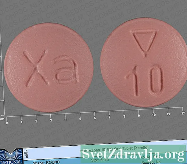 Rivaroxaban, перорална таблетка
