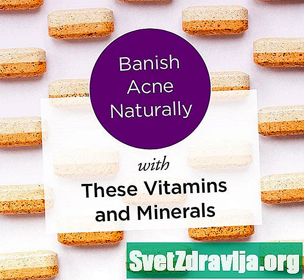 Os melhores minerais e vitaminas para acne