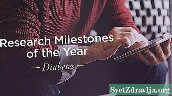 Labiausiai novatoriški 2015 m. Diabeto tyrimai