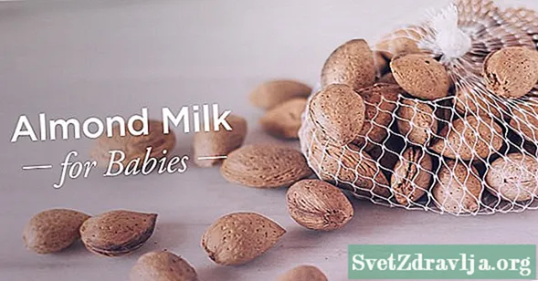 De näringsmässiga fördelarna med mandelmjölk för spädbarn - Wellness