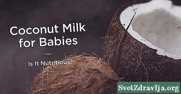Kokosų pieno maistinė nauda kūdikiams
