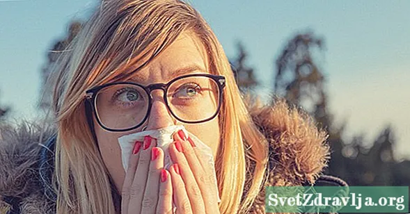 ¿Qué causa una sensación de ardor en la nariz?