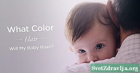 Kādas krāsas mati būs manam mazulim?