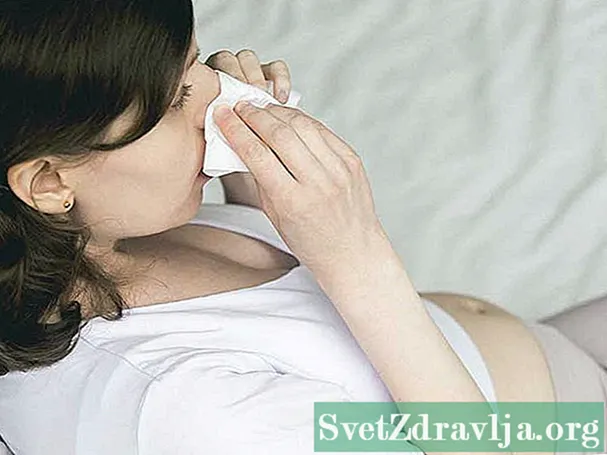 O que acontece quando você desenvolve pneumonia durante a gravidez?