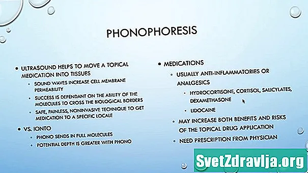 O que é fonoforese? - Saúde