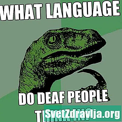 Jaký jazyk si neslyšící lidé myslí?