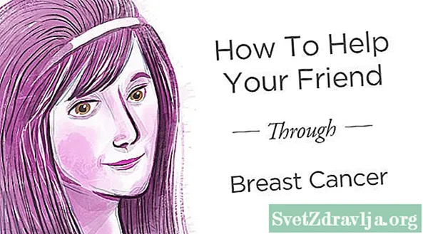 Què fer quan el vostre amic té càncer de mama - Benestar