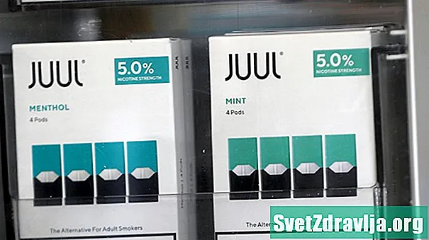 Que tipos de ingredientes existem nos JUUL Pods?