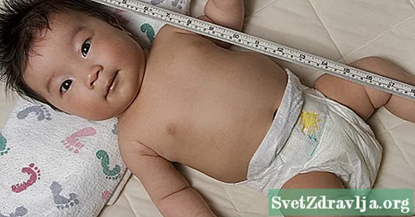Mennyi a baba átlagos hossza havonta?