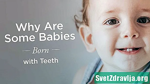 Hvorfor noen babyer blir født med tenner - Helse