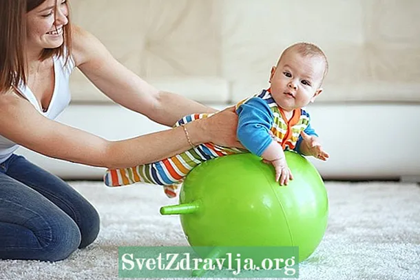 Bebeği bütün gece uyuması için sakinleştirmenin 5 adımı - Fitness