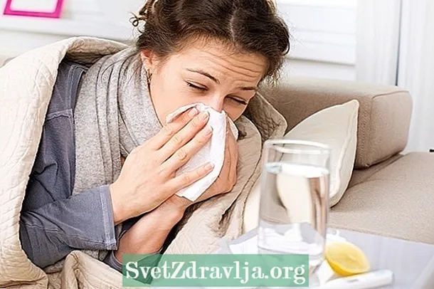 7 ĉefaj gripaj simptomoj