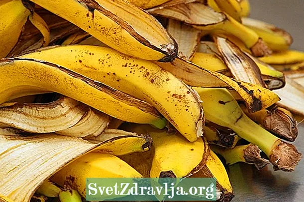 8 vigtigste fordele ved bananskal og hvordan man bruger det - Fitness