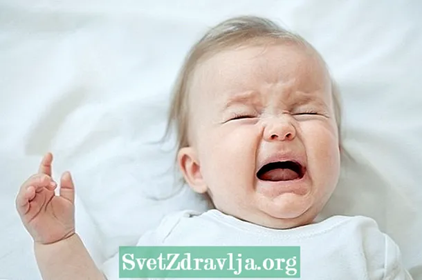 赤ちゃんの泣き声：7つの主な意味と何をすべきか