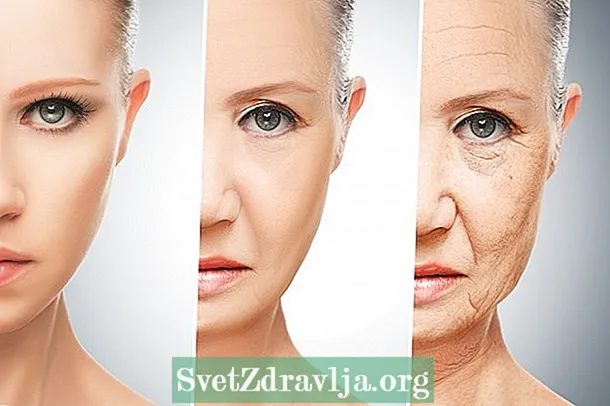 Otu esi alụ ọgụ wrinkles na anụ akọrọ na menopause