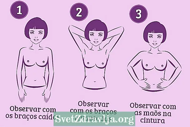 स्तन स्वत: ची तपासणी कशी करावीः चरण-दर-चरण - फिटनेस