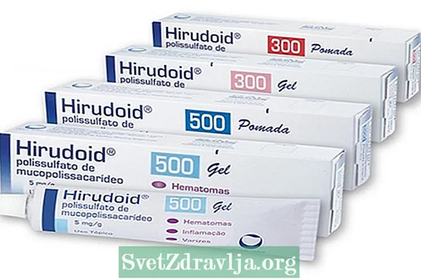 Hirudoid: por kio ĝi utilas kaj kiel uzi ĝin