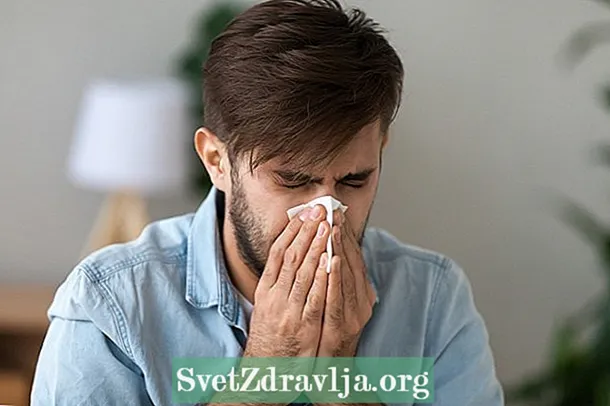 Allergiese rinitis: 6 hoofoorsake en hoe om dit te vermy