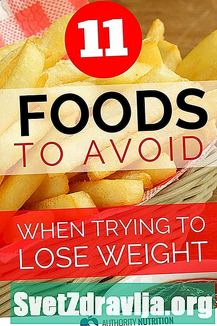 11 aliments à éviter en essayant de perdre du poids